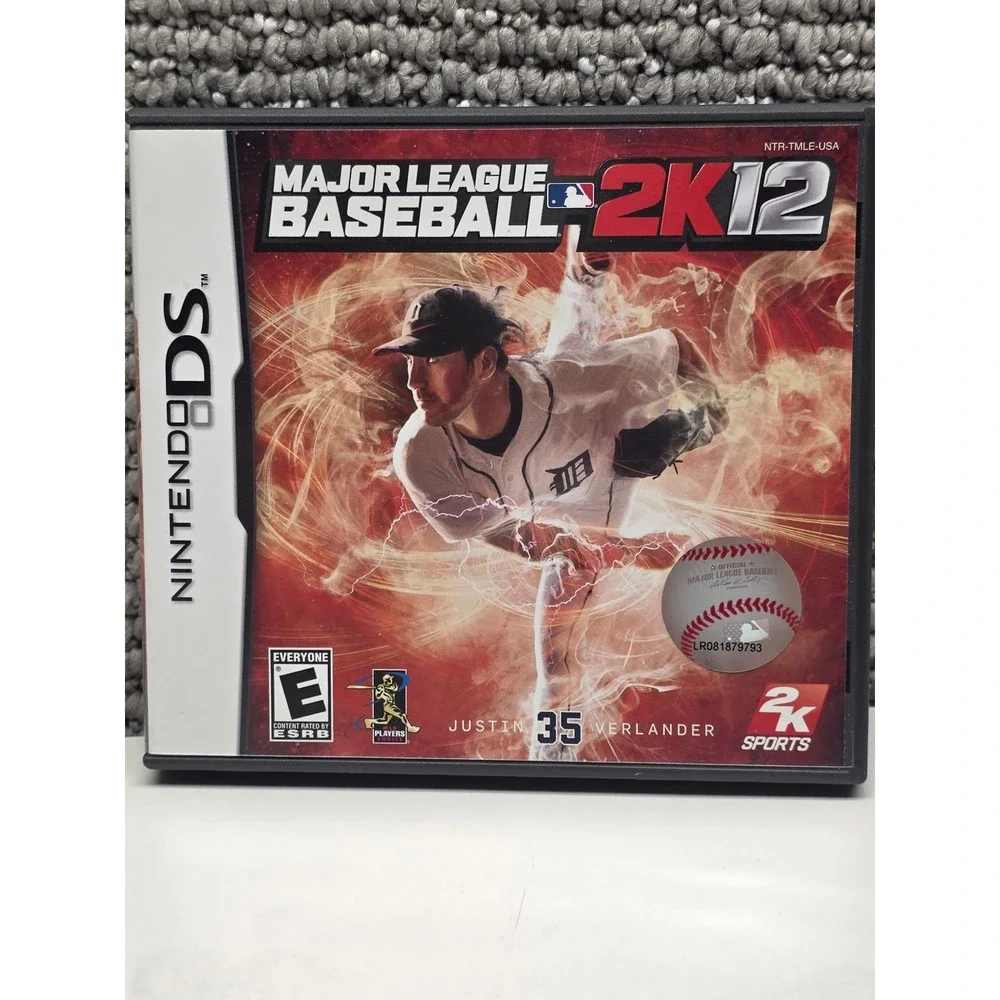 Major League Baseball 2K12 Nintendo DS MLB 2K12 Justin Verlander CIB NTR-TMLE-US
